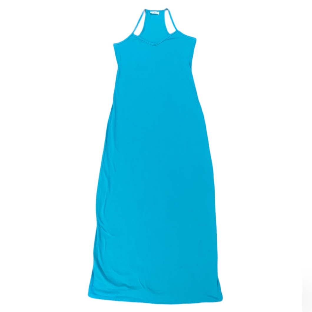 Zenana Turquoise Maxi Dress Womens Large